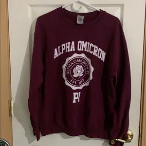 AOII pullover sweatshirt